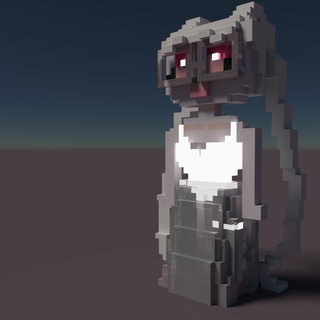 love at first sight voxel art